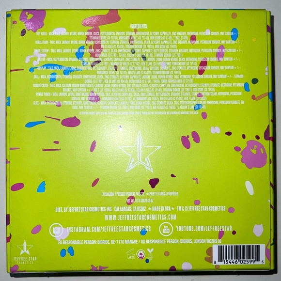 Mini jaw breaker palette by Jeffree Star - Picture 3 of 4
